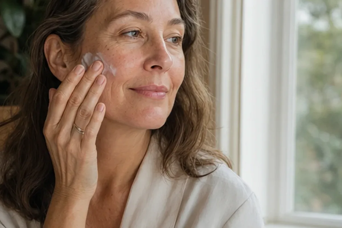 Hochwertige Beauty-Inszenierung zu Auswahlkriterien für Sonnenschutz für unreine Haut
