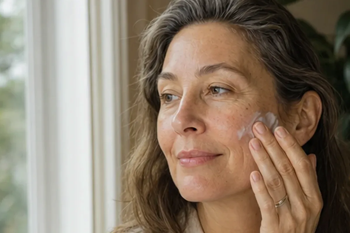 Hochwertige Beauty-Inszenierung zu Auswahlkriterien für Feuchtigkeitsserum für unreine Haut
