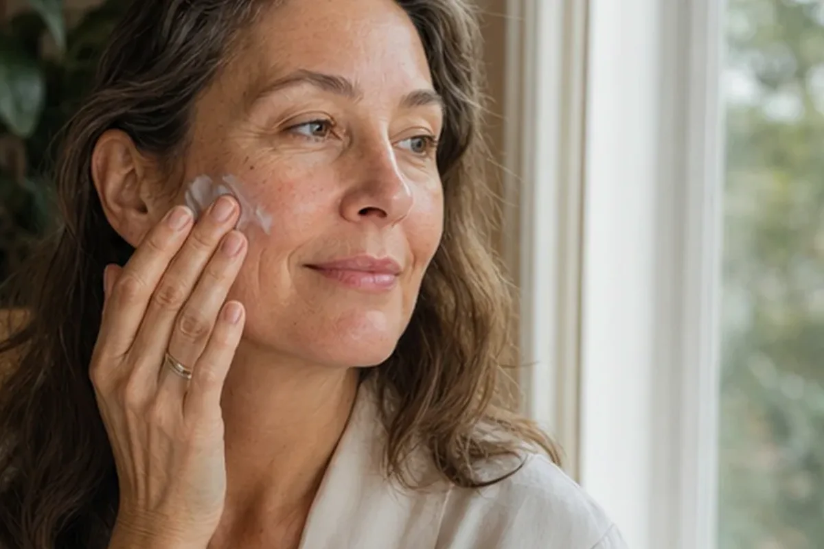 Redaktioneller Beauty-Moment zur Ausgangslage bei Hyaluron-Serum für trockene Haut