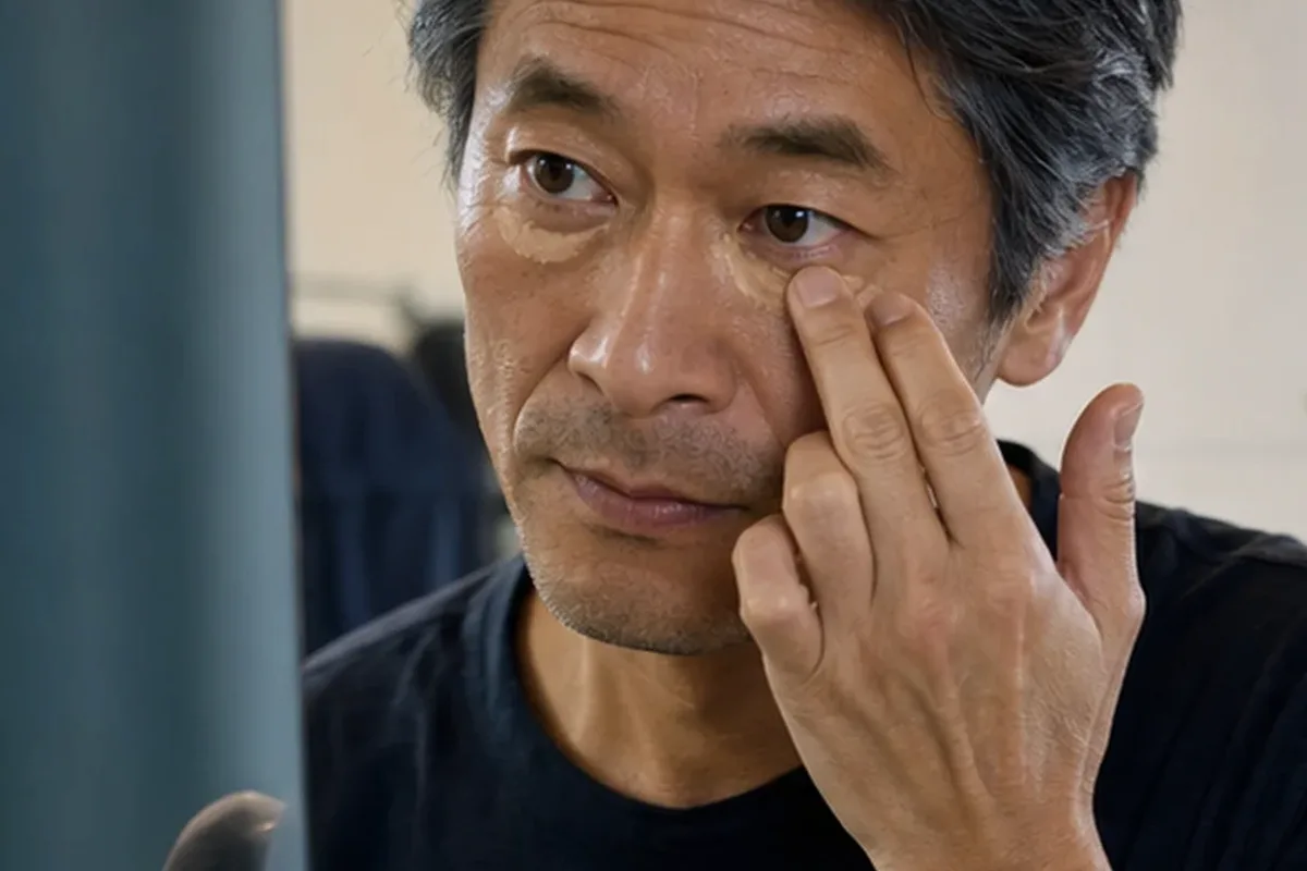 Authentischer Wohlfühlmoment passend zum Beauty-Thema Mascara für empfindliche Haut