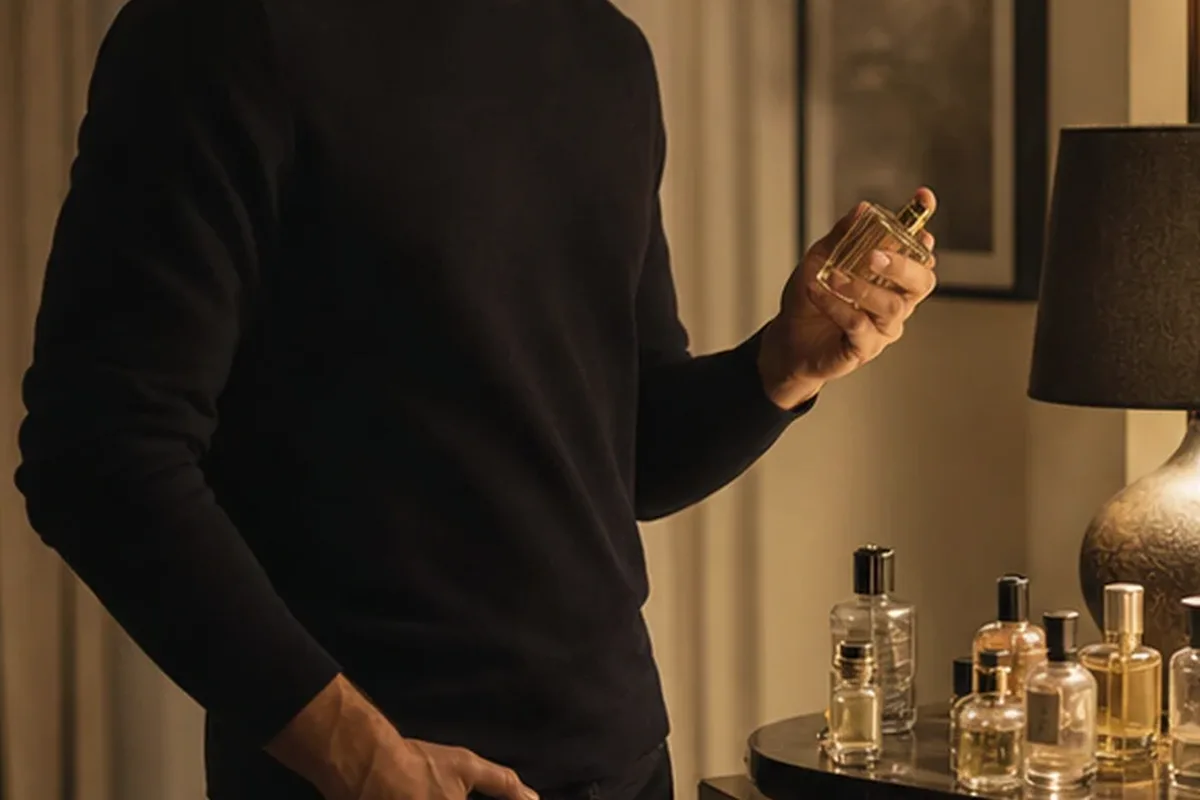 Emotionaler und authentischer Anwendungsmoment rund um Sommerparfum mit langer Haltbarkeit