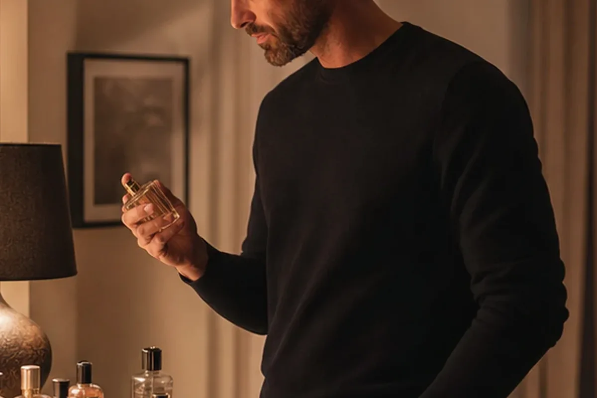 Redaktionelle Detailaufnahme zur Orientierung bei Eau de Parfum bei kleinem Budget