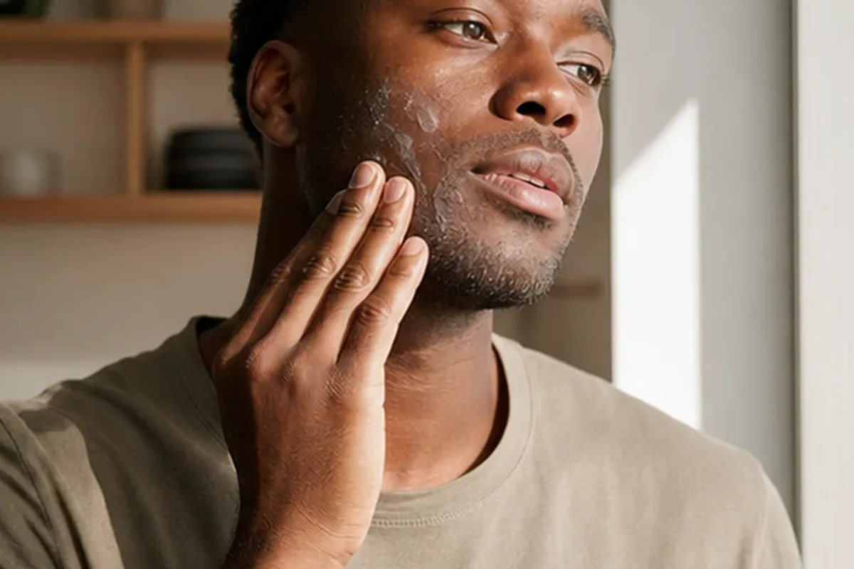 Hochwertige Beauty-Inszenierung zu Auswahlkriterien für After Shave für einen dichten Bart