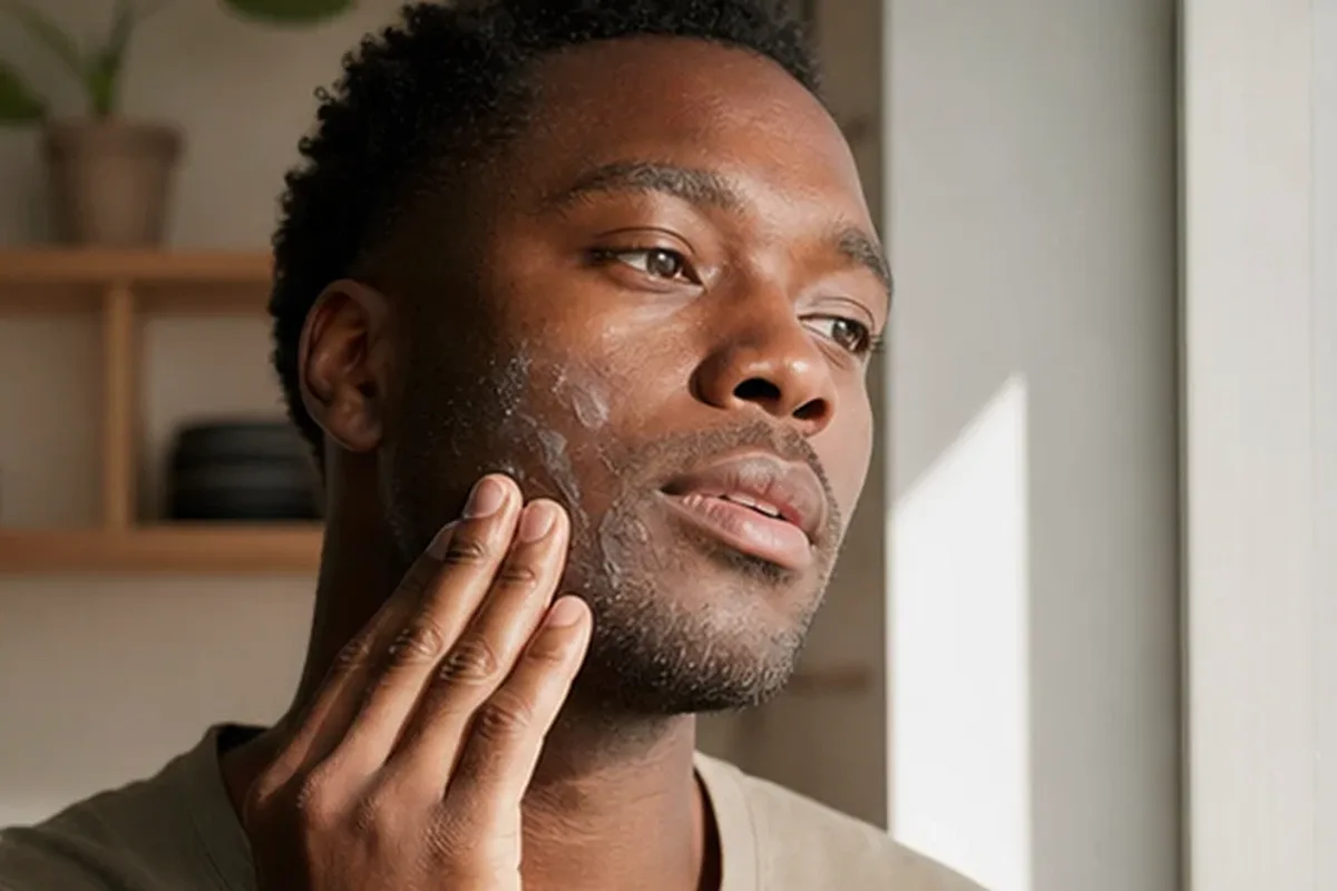 Authentische Beauty-Routine passend zum Thema Männer-Deodorant für empfindliche Haut