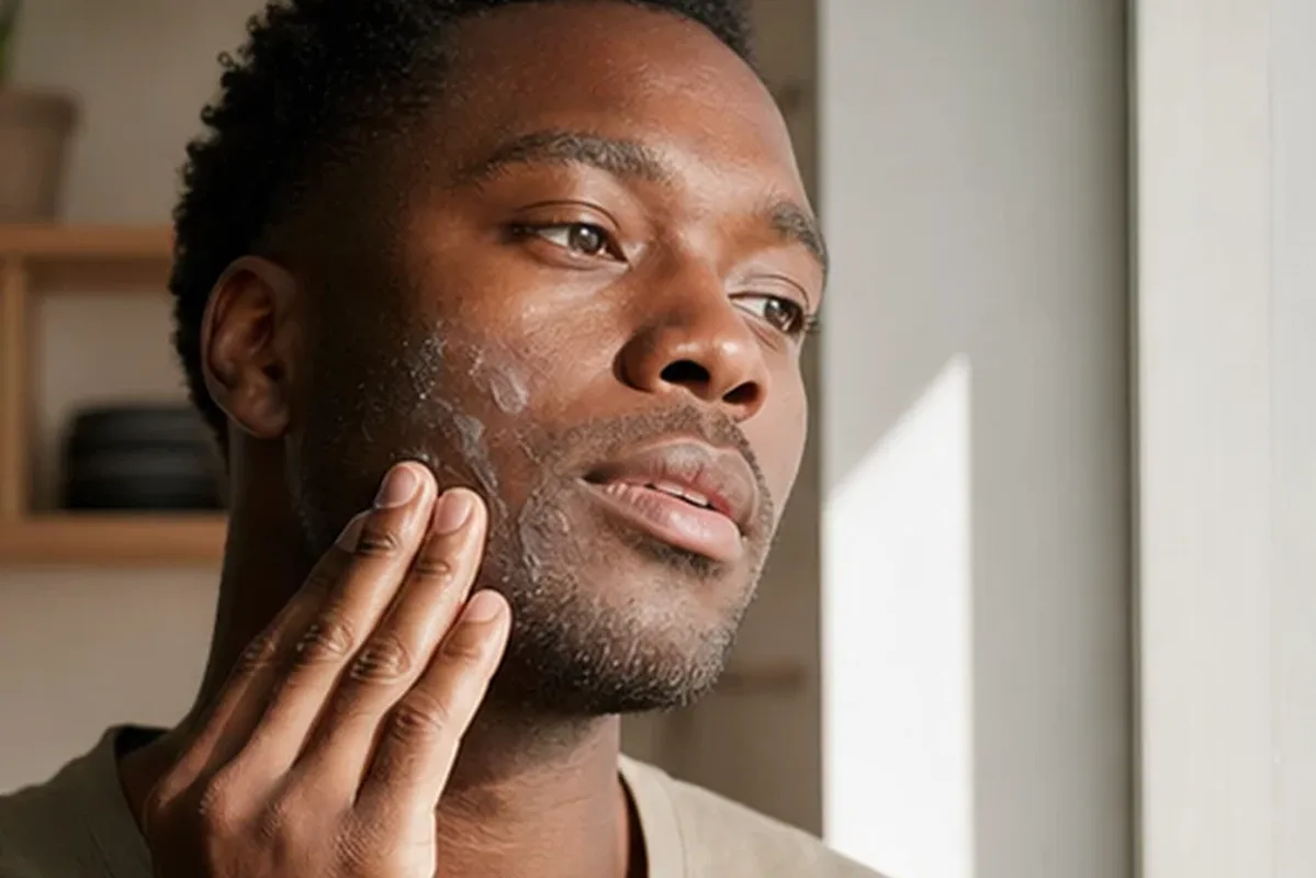 Authentische Beauty-Routine passend zum Thema Einsteiger-Pflegeroutine für fettige Haut