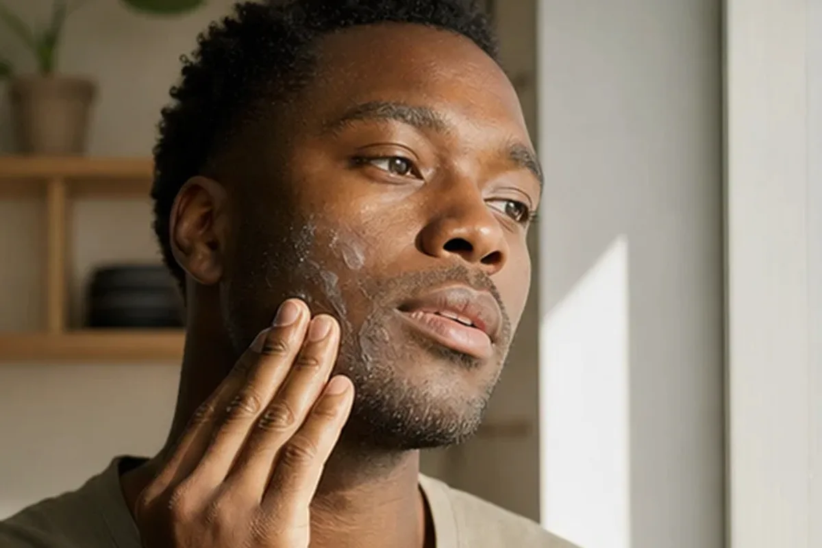 Authentische Beauty-Routine passend zum Thema Bartöl für empfindliche Haut