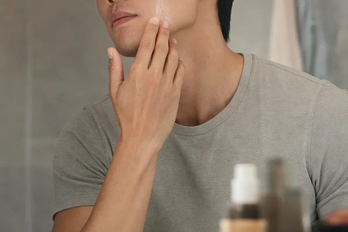 Authentische Beauty-Routine passend zum Thema Bartbalsam bei wenig Zeit