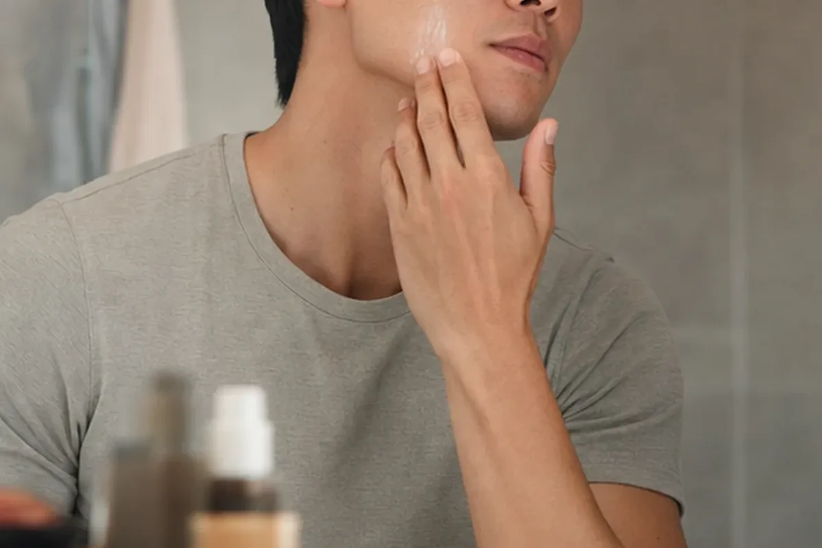 Hochwertige Beauty-Inszenierung zu Auswahlkriterien für Bartöl für empfindliche Haut