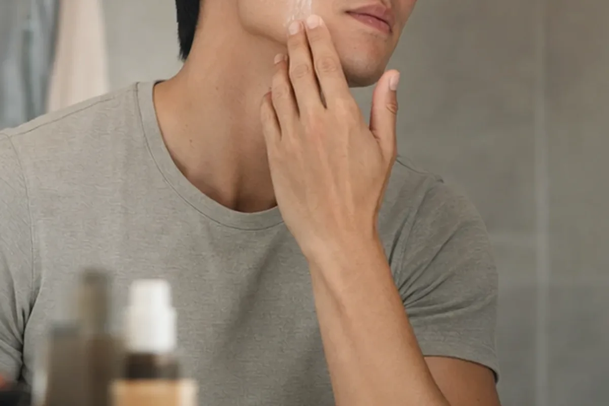 Authentische Beauty-Routine passend zum Thema Bartbalsam bei wenig Zeit