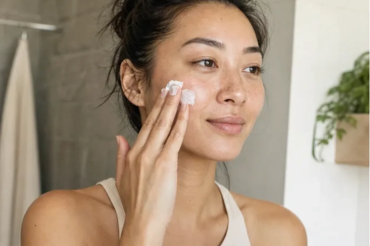 Redaktioneller Beauty-Moment zur Ausgangslage bei Reinigungsöl bei ersten Fältchen