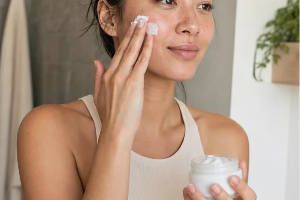 Hochwertige Beauty-Inszenierung zu Auswahlkriterien für Die passende Gesichtscreme finden