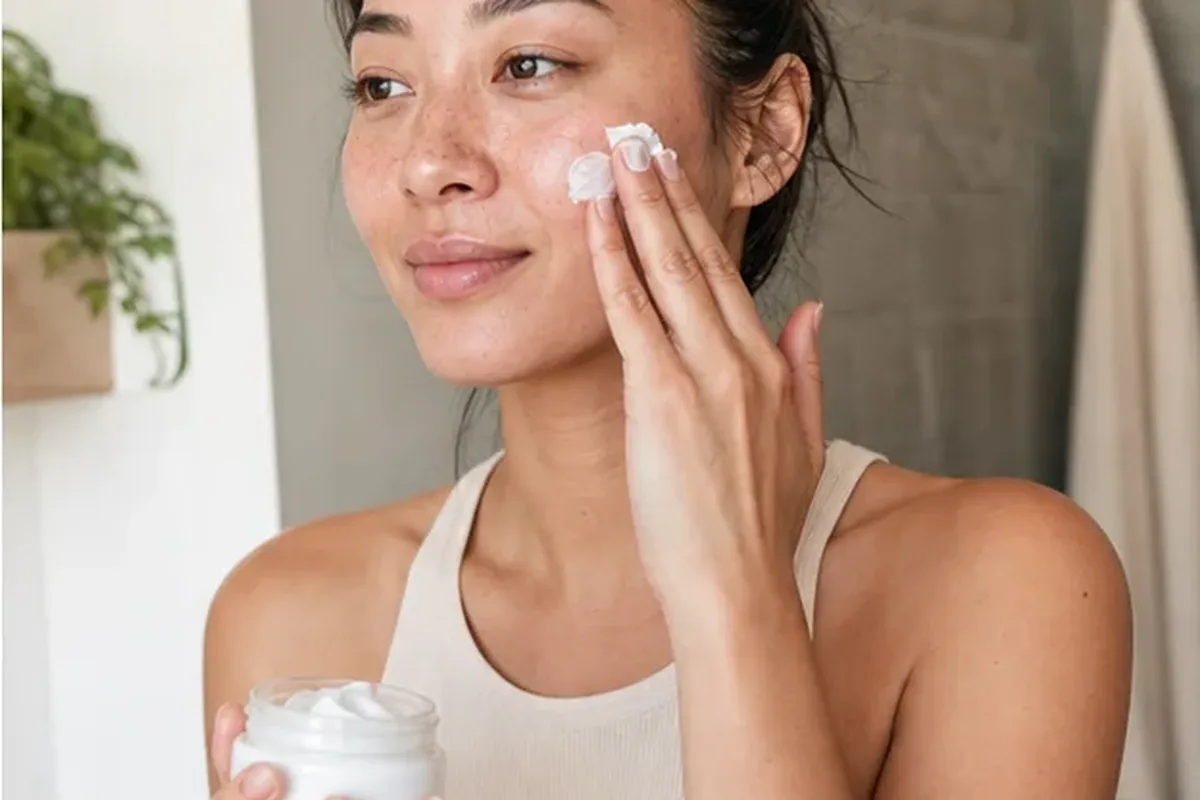 Redaktioneller Beauty-Moment zur Ausgangslage bei Gesichtsreinigung für empfindliche Haut