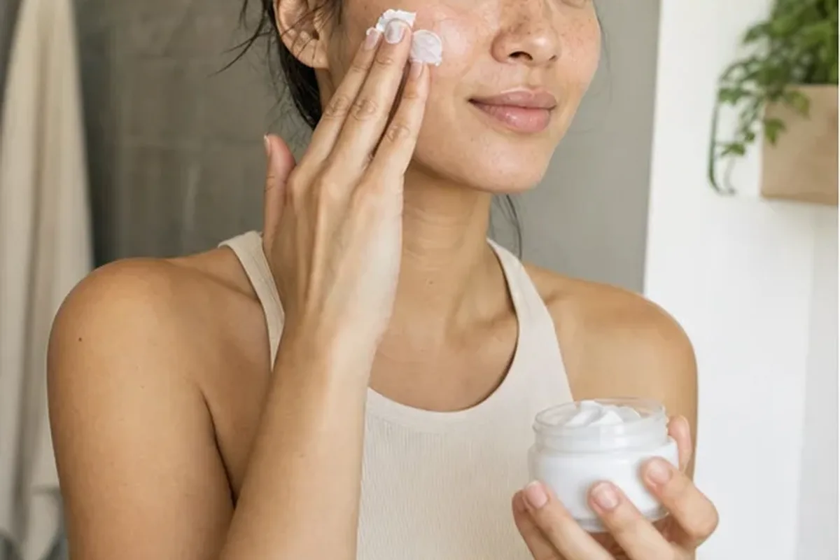 Authentischer Wohlfühlmoment passend zum Beauty-Thema Seren
