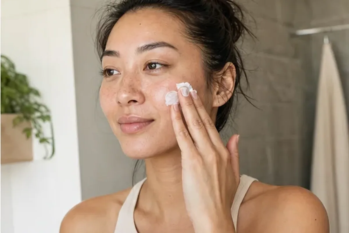 Authentische Beauty-Routine passend zum Thema Anti-Aging-Routine für fettige Haut