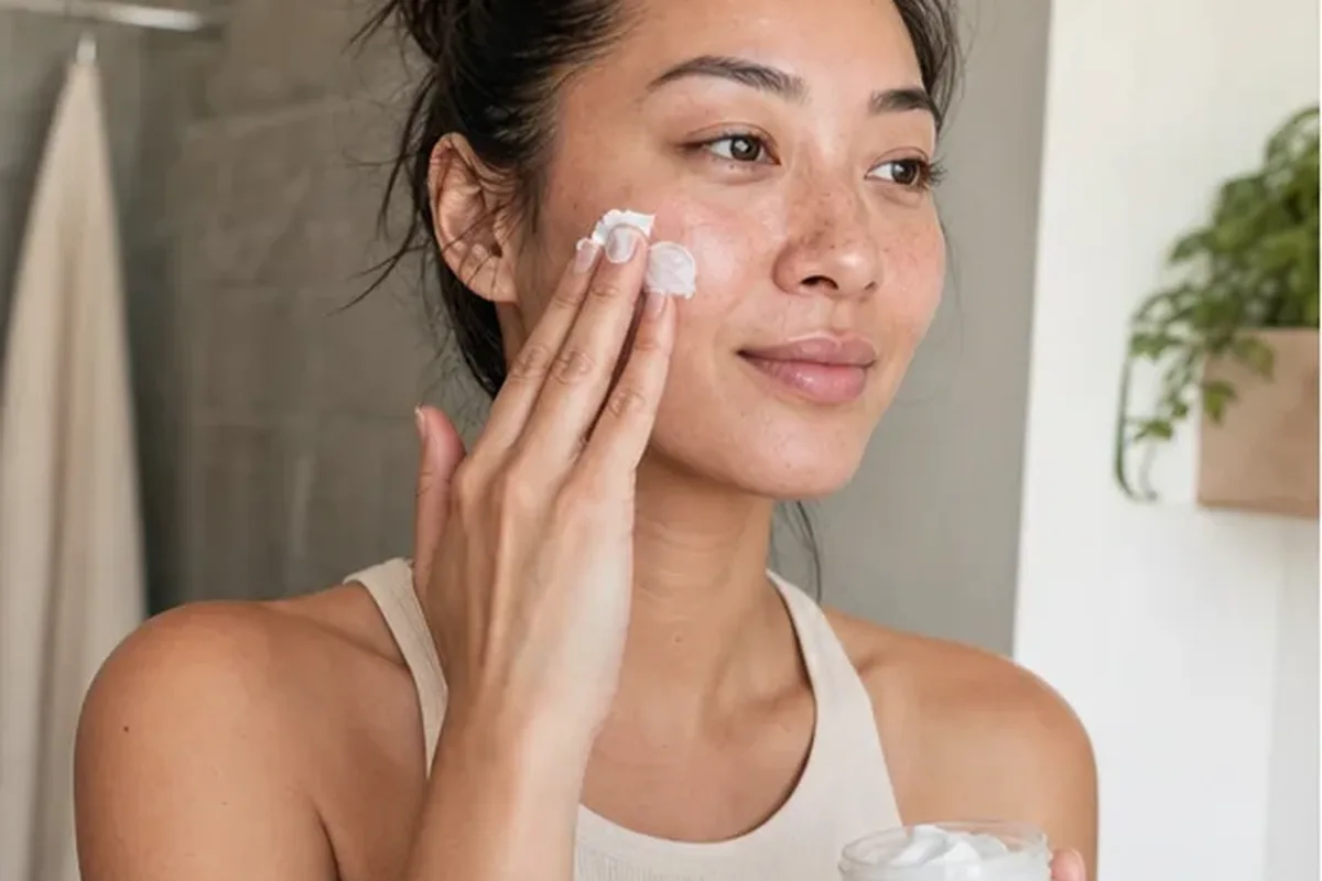 Authentische Beauty-Routine passend zum Thema Gesichtswasser für trockene Haut