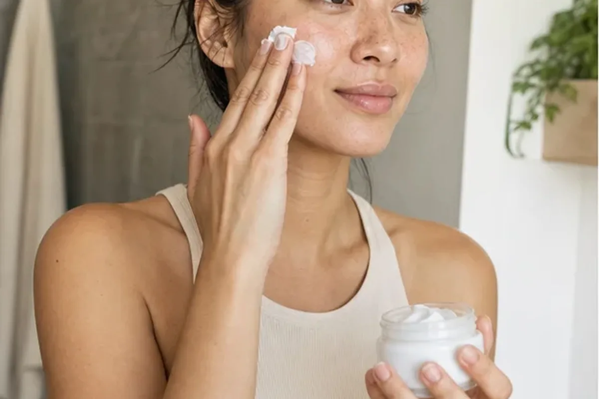 Hochwertige Beauty-Inszenierung zu Auswahlkriterien für Die passende Gesichtscreme finden
