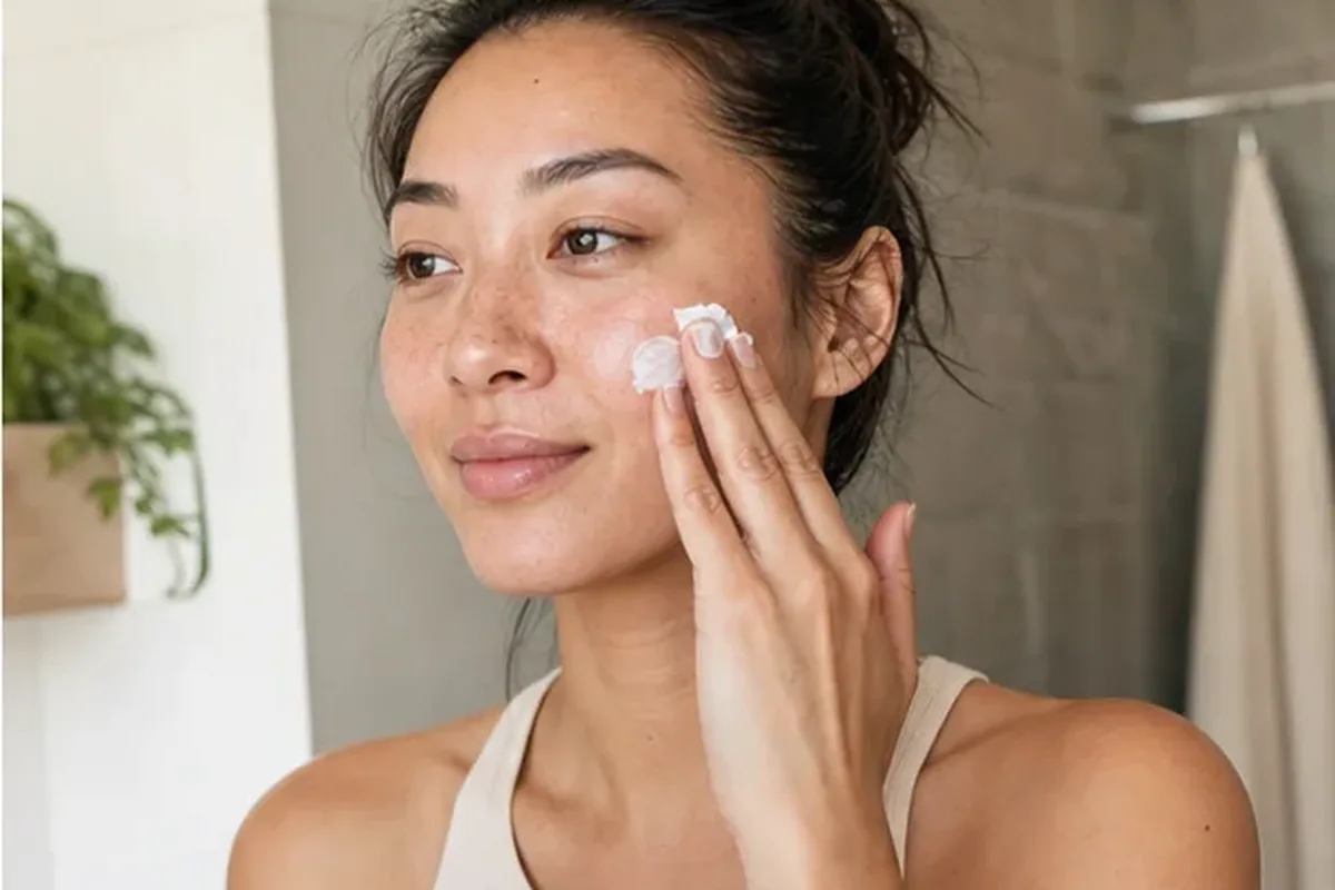 Authentische Beauty-Routine passend zum Thema Augenpflege für trockene Haut
