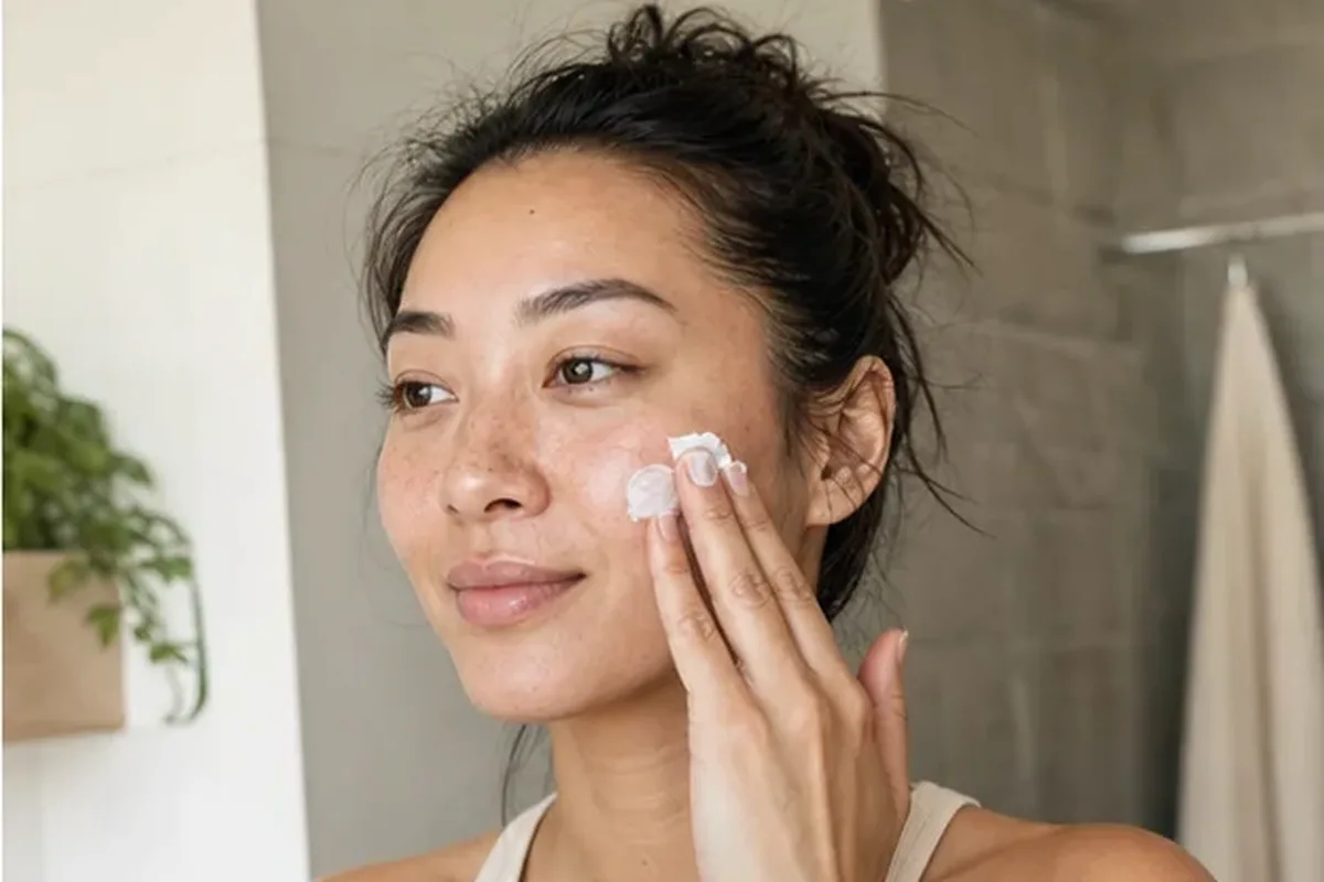 Redaktioneller Beauty-Moment zur Ausgangslage bei Augenpflege für fettige Haut