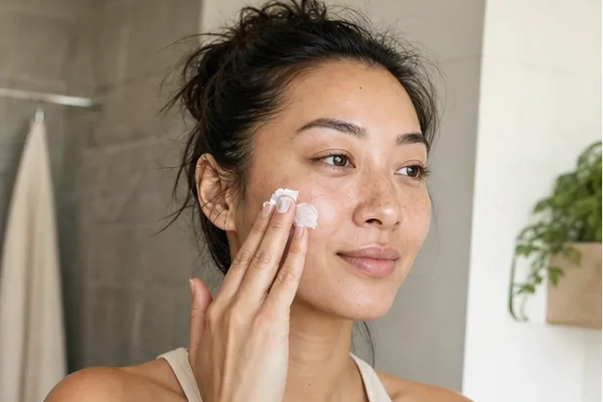 Authentischer Wohlfühlmoment passend zum Beauty-Thema Vitamin C richtig anwenden