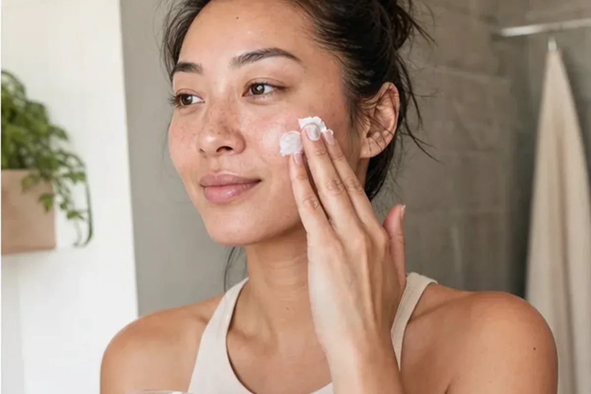 Redaktionelle Detailaufnahme zur Orientierung bei Retinol-Serum bei Pigmentflecken