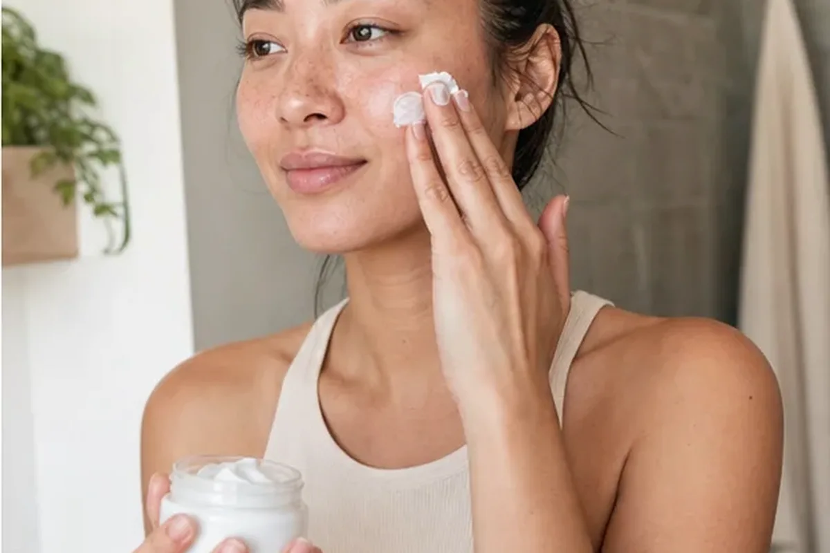 Redaktionelle Detailaufnahme zur Orientierung bei Retinol-Serum für unreine Haut