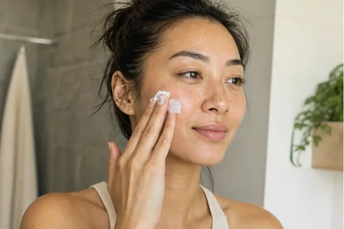 Authentische Beauty-Routine passend zum Thema Vitamin-C-Serum bei Pigmentflecken