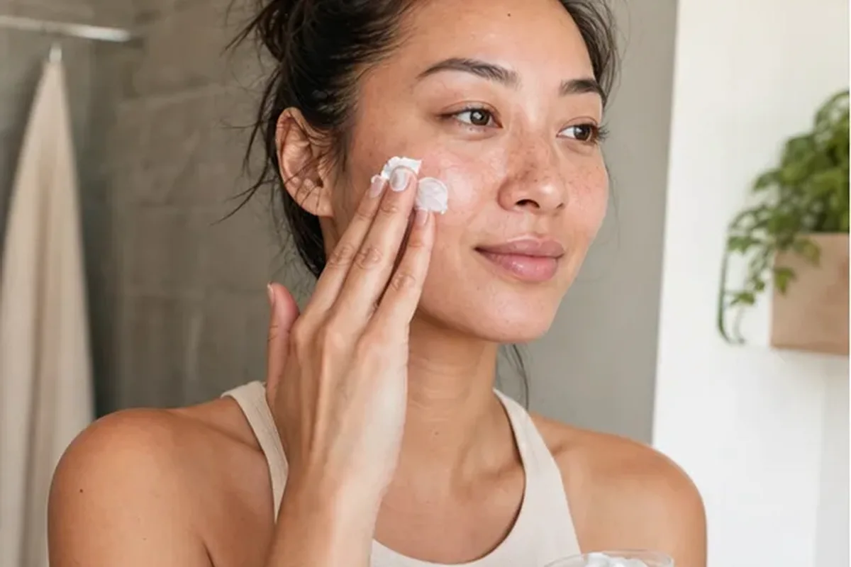 Redaktioneller Beauty-Moment zur Ausgangslage bei Niacinamid-Serum für Mischhaut
