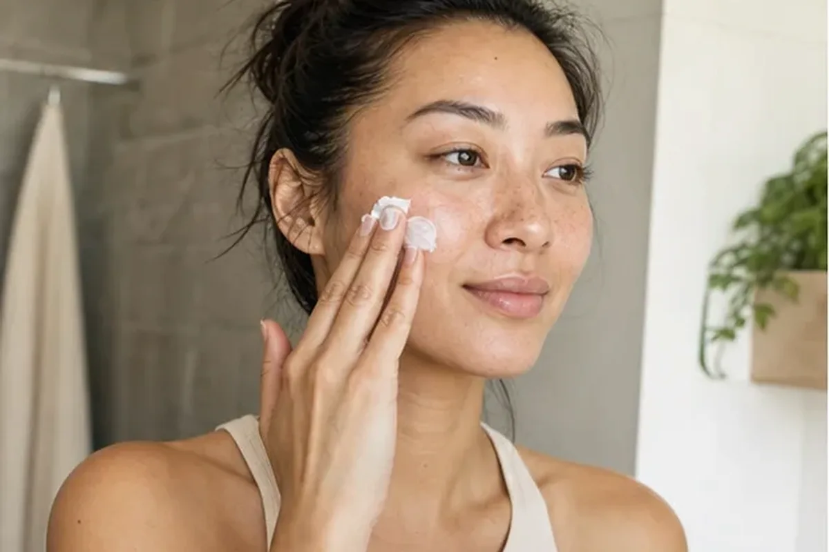 Redaktioneller Beauty-Moment zur Ausgangslage bei Niacinamid-Serum für trockene Haut