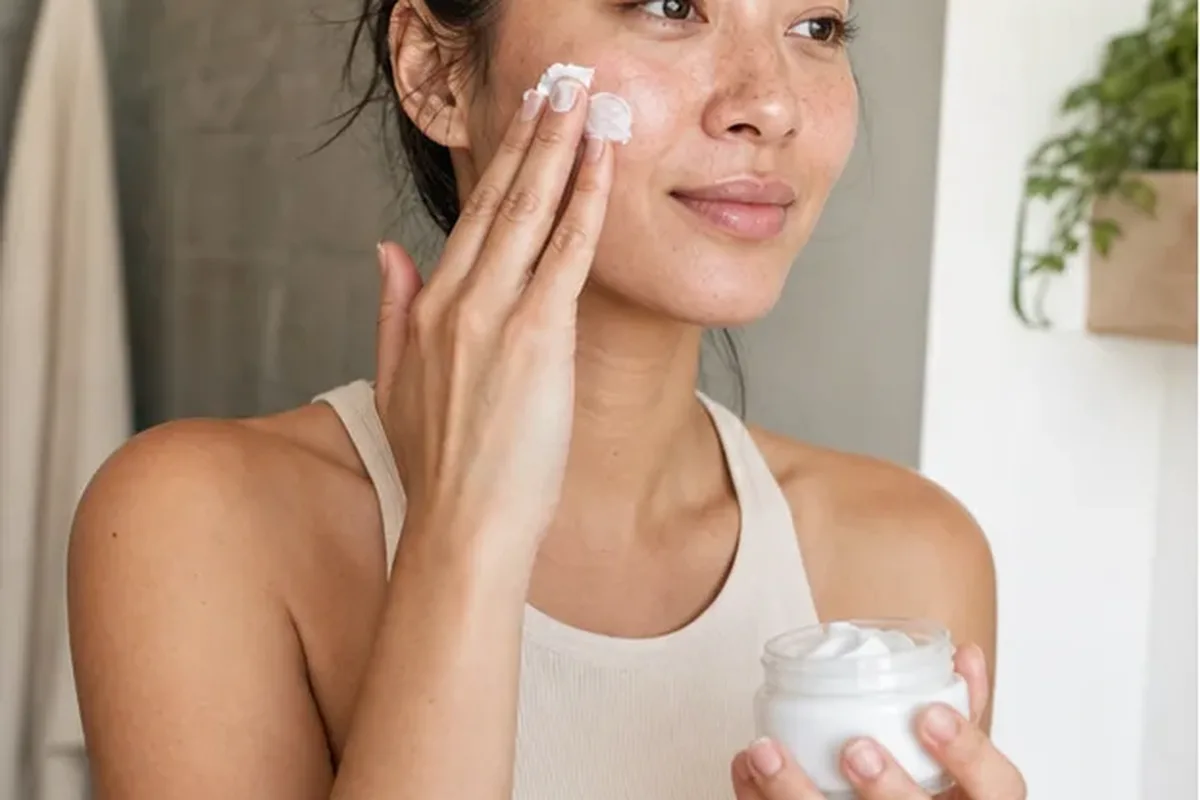 Authentischer Wohlfühlmoment passend zum Beauty-Thema Reinigungsöl bei Rötungen