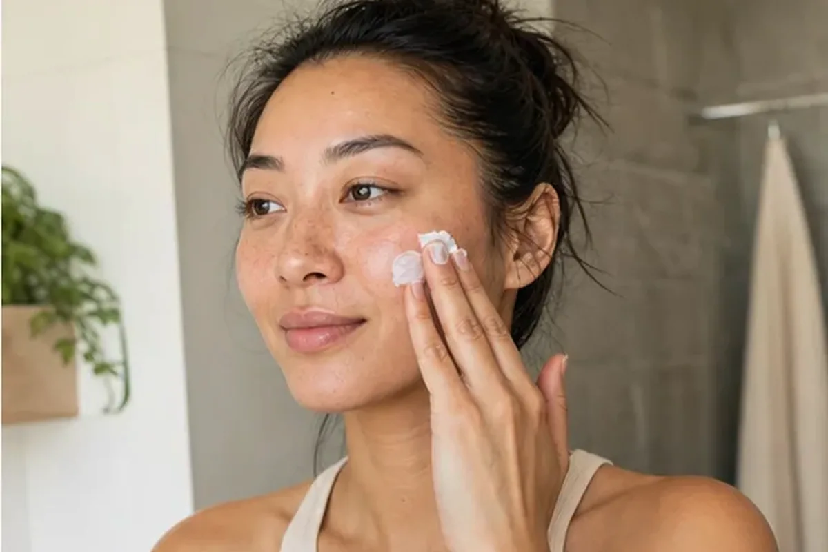 Authentische Beauty-Routine passend zum Thema Reinigungsöl für fettige Haut