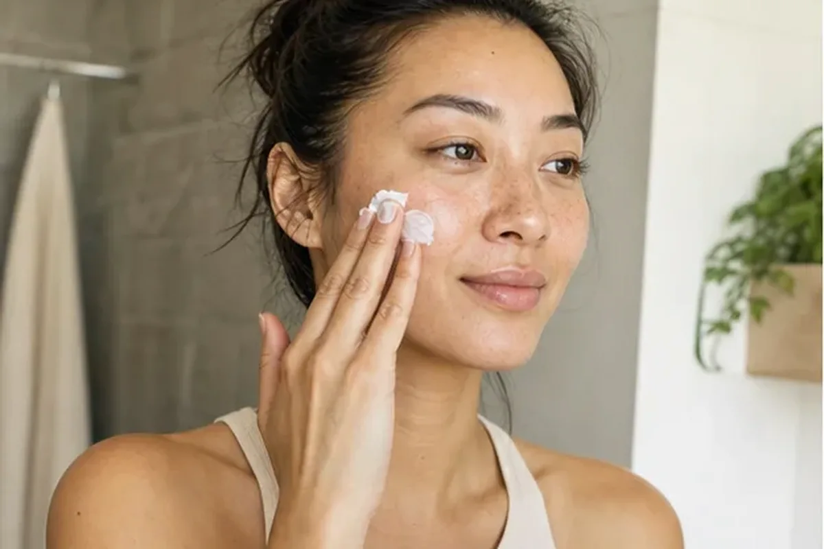 Redaktioneller Beauty-Moment zur Ausgangslage bei Feuchtigkeitsserum für Mischhaut