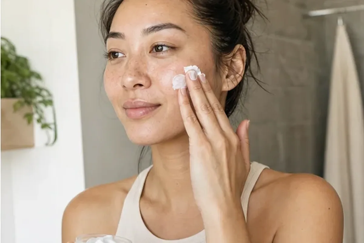 Authentische Beauty-Routine passend zum Thema Mizellenwasser bei Pigmentflecken