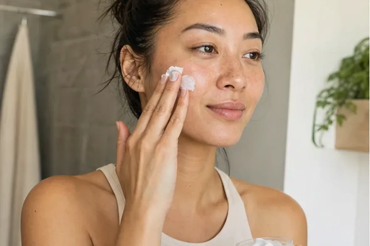 Hochwertige Beauty-Inszenierung zu Auswahlkriterien für Mizellenwasser bei ersten Fältchen