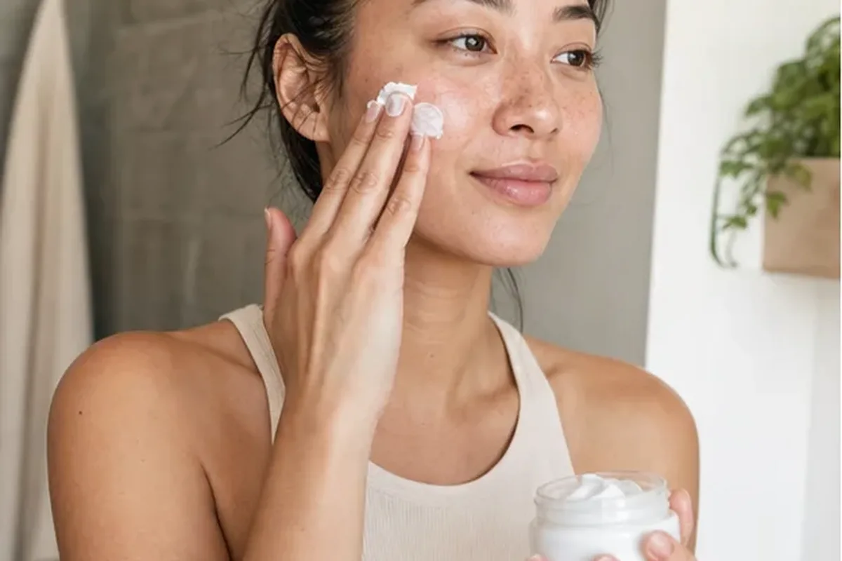 Emotionaler und authentischer Anwendungsmoment rund um Chemisches Peeling bei Rötungen