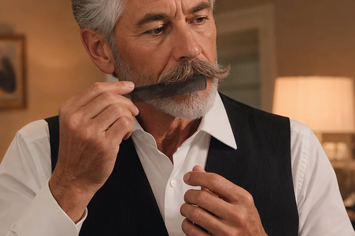 Authentischer Wohlfühlmoment passend zum Beauty-Thema Männer-Gesichtscreme für trockene Haut
