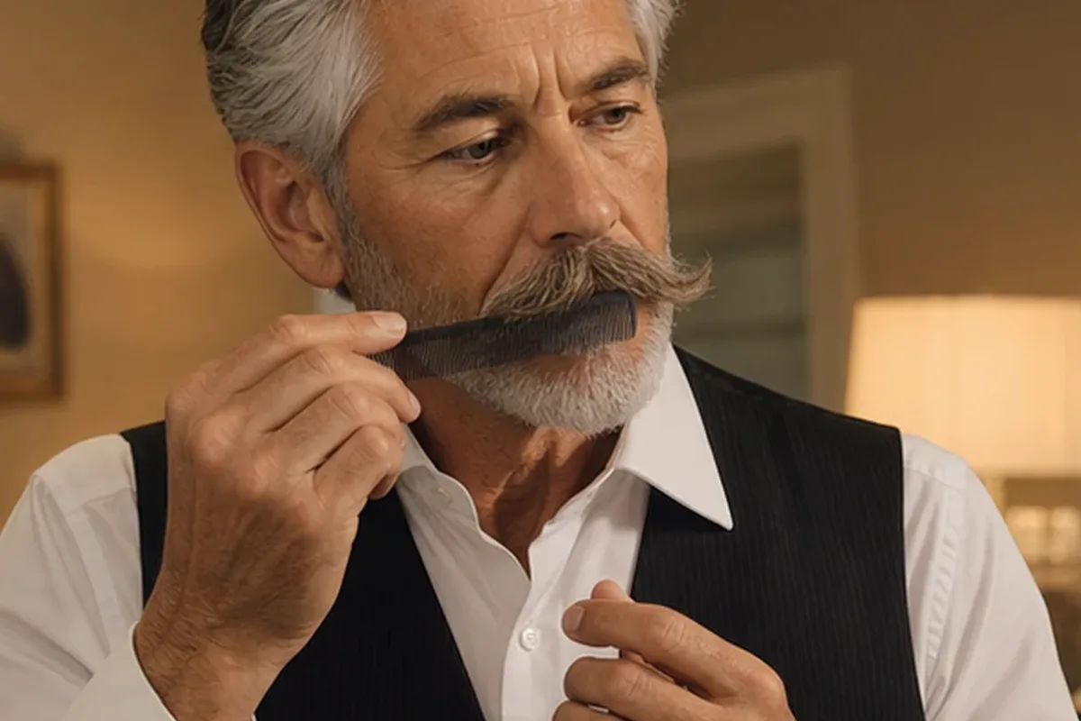 Authentische Beauty-Routine passend zum Thema Bartshampoo für Pflege-Einsteiger
