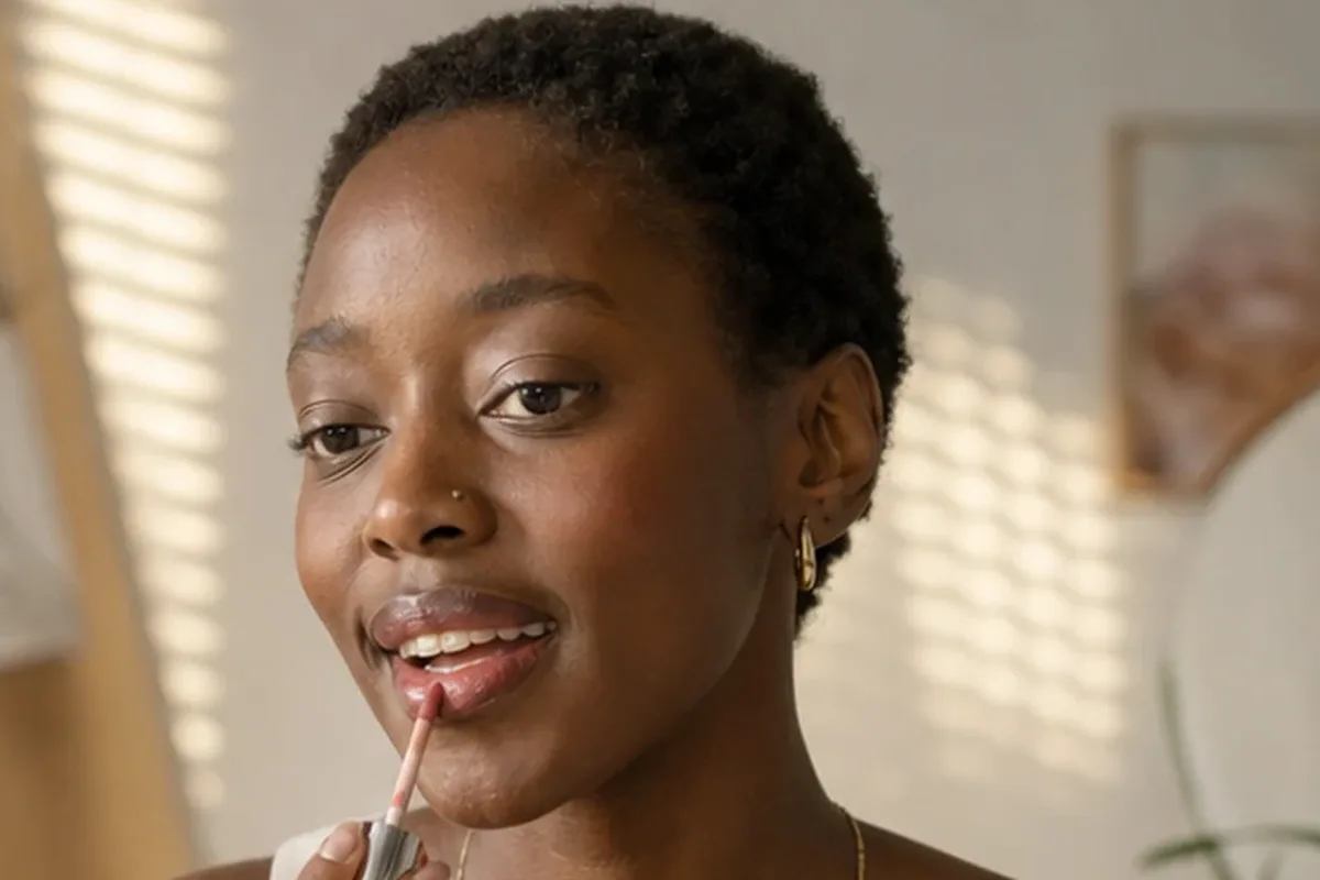 Hochwertige Beauty-Inszenierung zu Auswahlkriterien für Lip Tint für reife Haut