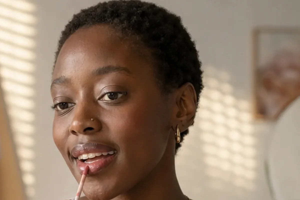 Redaktioneller Beauty-Moment zur Ausgangslage bei Lippenstift für empfindliche Haut