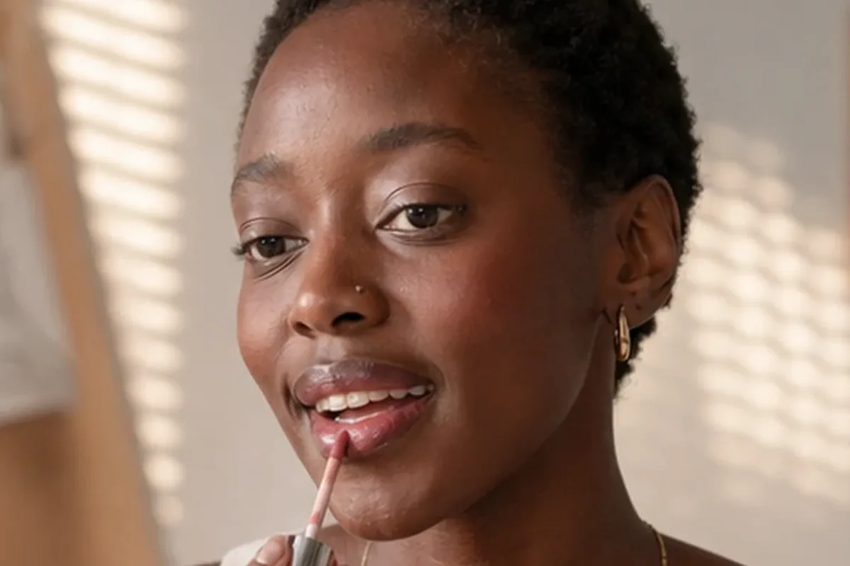 Hochwertige Beauty-Inszenierung zu Auswahlkriterien für Highlighter für einen natürlichen Look