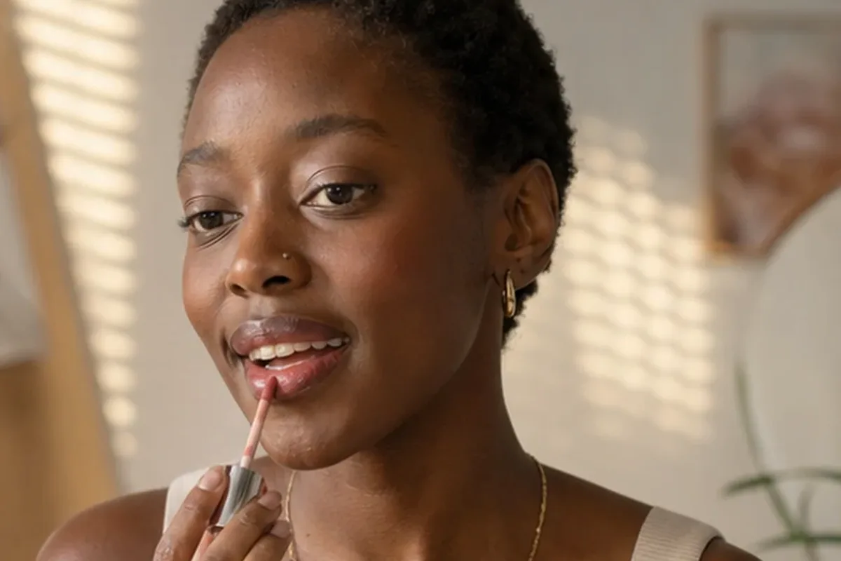 Hochwertige Beauty-Inszenierung zu Auswahlkriterien für Make-up-Pinsel für einen natürlichen Look