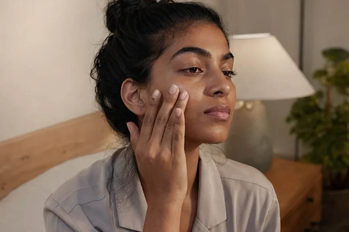 Redaktioneller Beauty-Moment zur Ausgangslage bei Retinol-Serum für empfindliche Haut