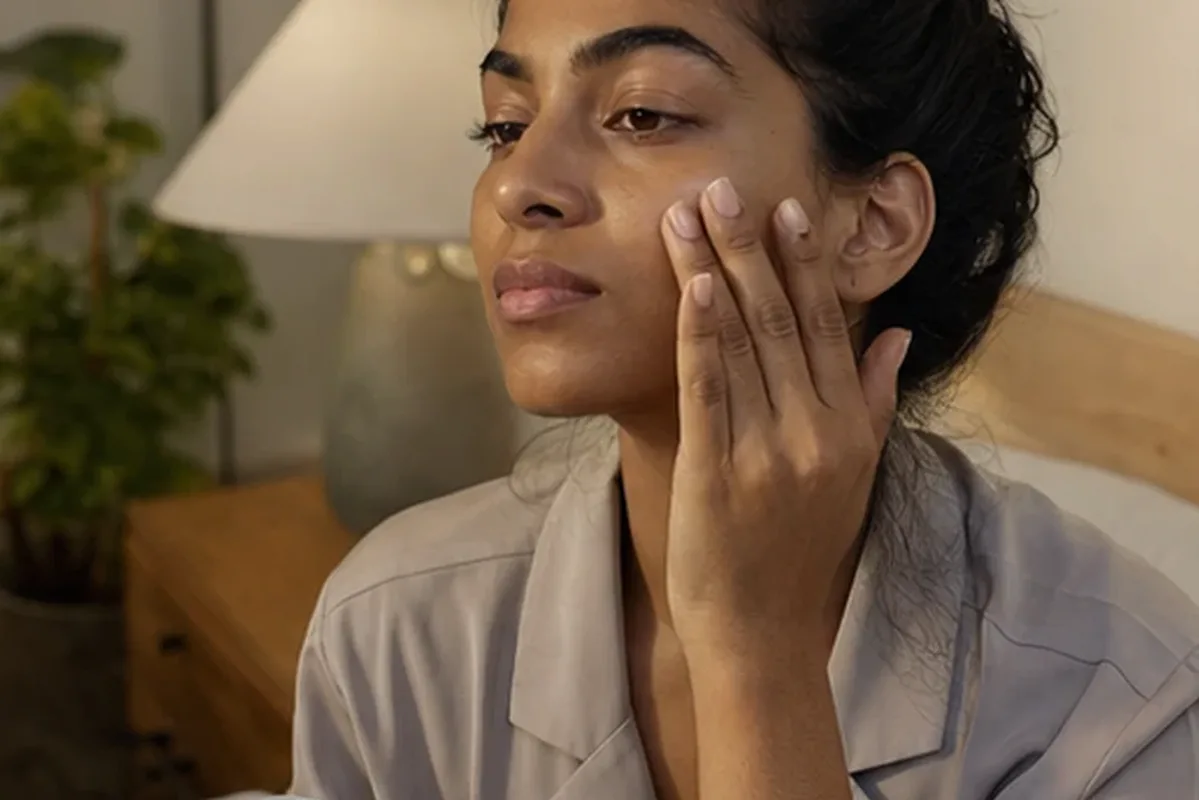 Authentische Beauty-Routine passend zum Thema Augenpflege für Mischhaut