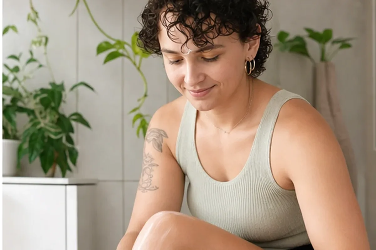 Hochwertige Beauty-Inszenierung zu Auswahlkriterien für Sugaring-Paste für die Bikinizone