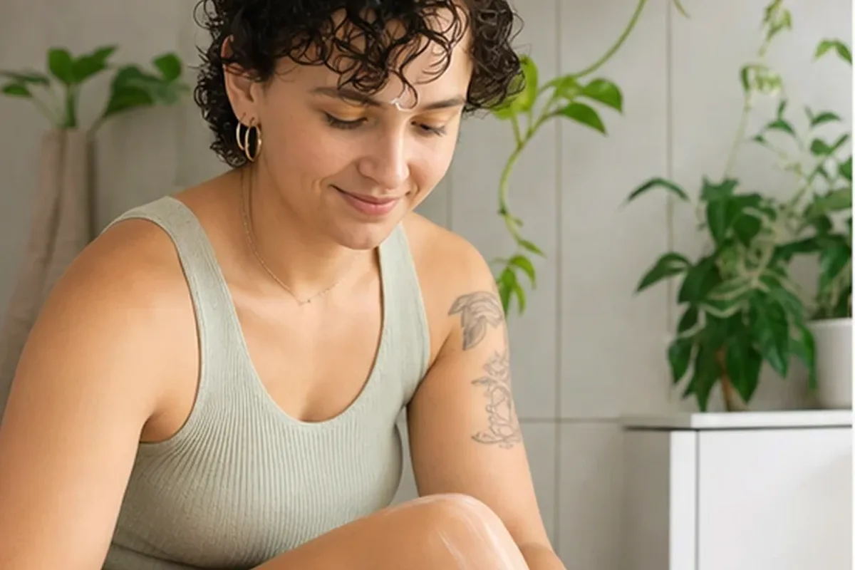 Hochwertige Beauty-Inszenierung zu Auswahlkriterien für Nassrasierer für die Bikinizone