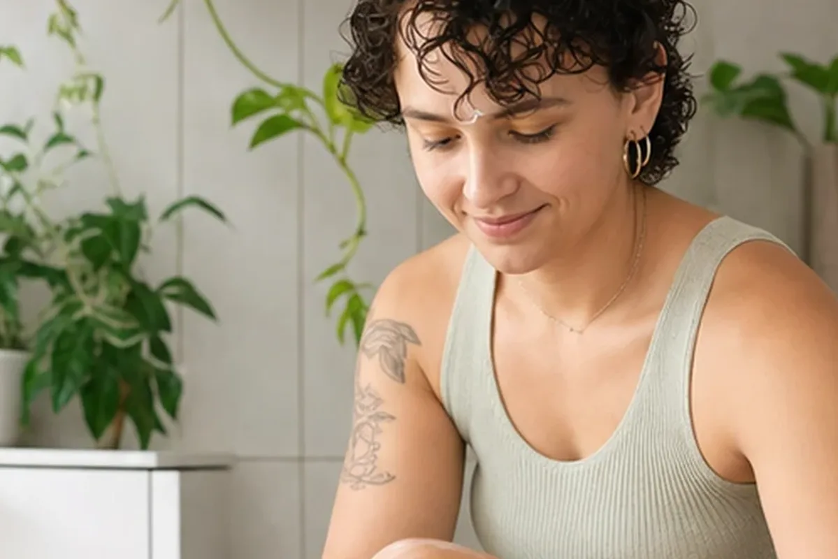 Redaktioneller Beauty-Moment zur Ausgangslage bei Augenbrauen-Trimmer für dunkle Haare