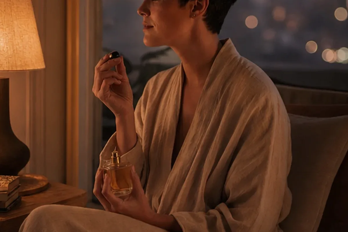 Authentische Beauty-Routine passend zum Thema Vanilleduft mit langer Haltbarkeit