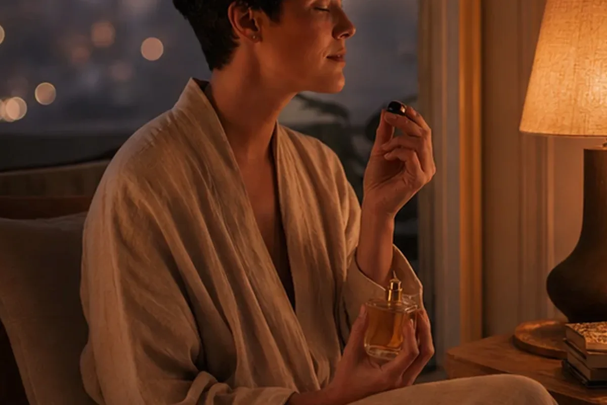 Redaktioneller Beauty-Moment zur Ausgangslage bei Winterparfum bei kleinem Budget