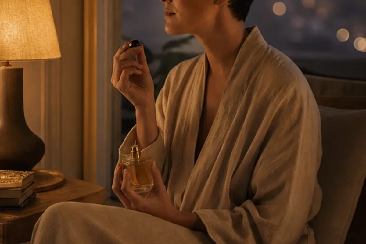 Redaktioneller Beauty-Moment zur Ausgangslage bei Unisex-Parfum mit langer Haltbarkeit