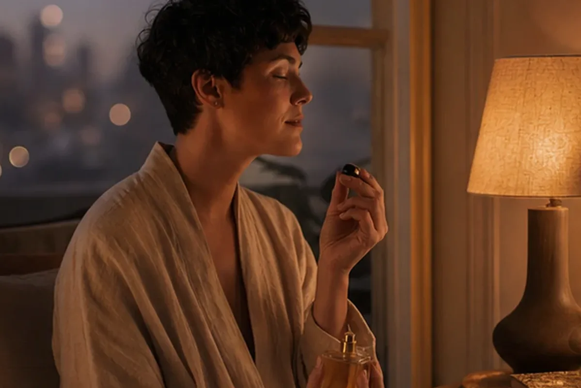 Redaktioneller Beauty-Moment zur Ausgangslage bei Eau de Parfum bei kleinem Budget