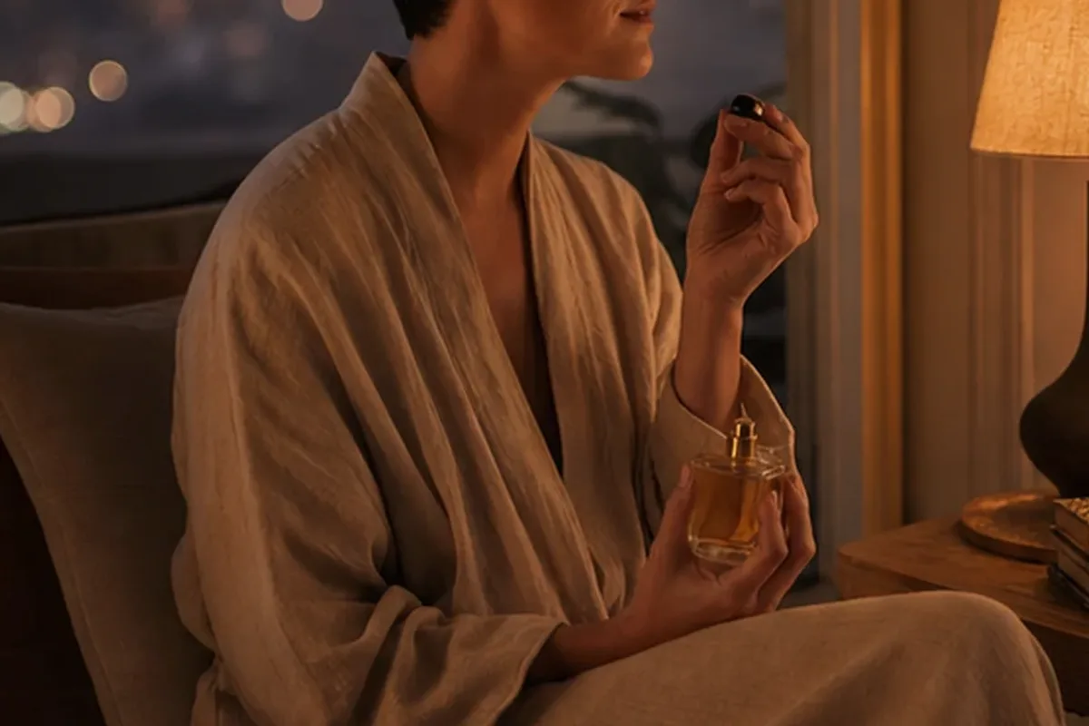 Redaktioneller Beauty-Moment zur Ausgangslage bei Orientalischer Duft für einen eleganten Stil